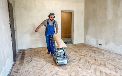 Commercial Wood Floor Restoration in Rochester